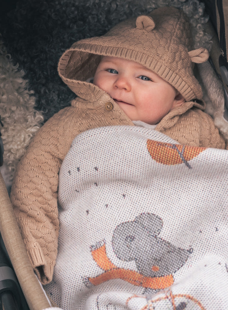 Ekelund Skogsmus Organic Cotton Baby Blanket