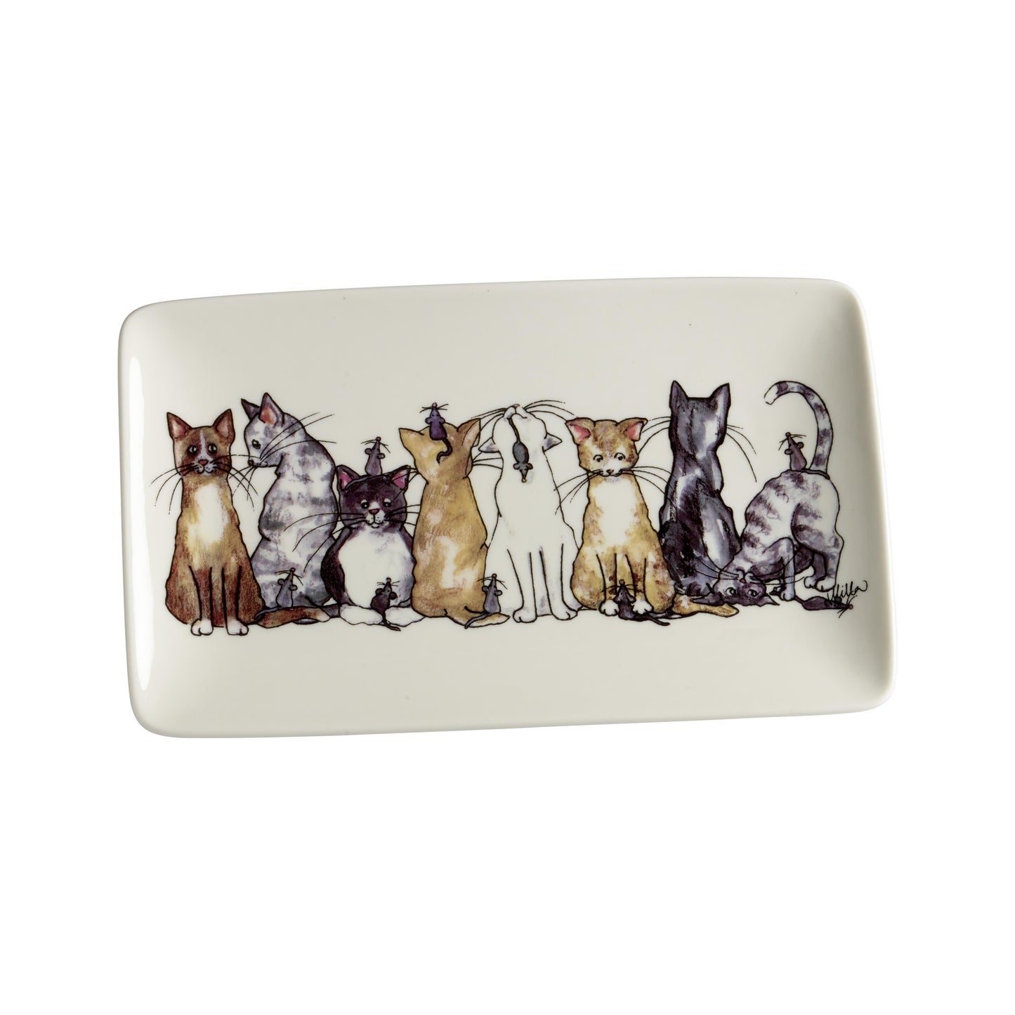 Naasgransgarden Cats Plate
