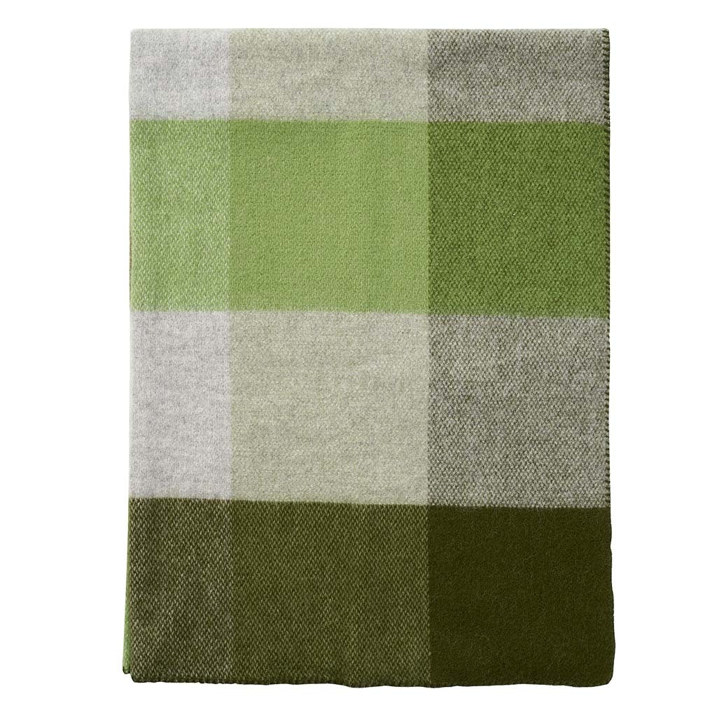 Klippan Block Brushed Wool Blanket