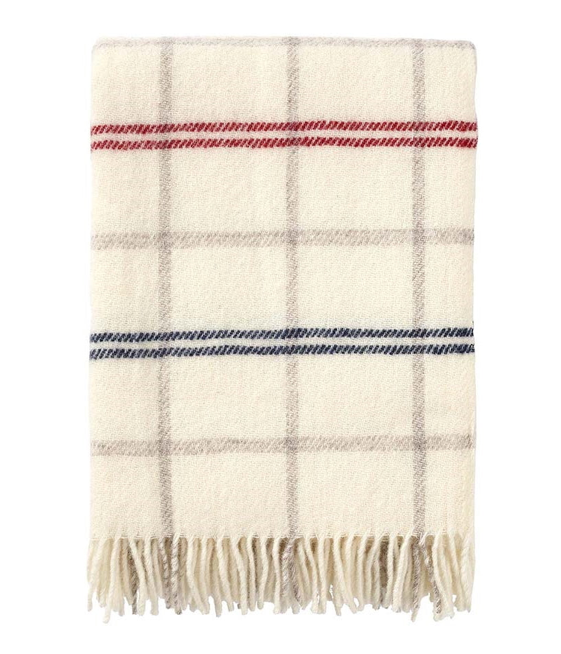Klippan Tartan Brushed Wool Blanket