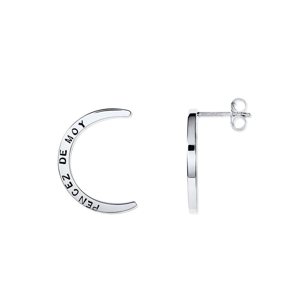 Efva Attling Pencez Moon Earrings