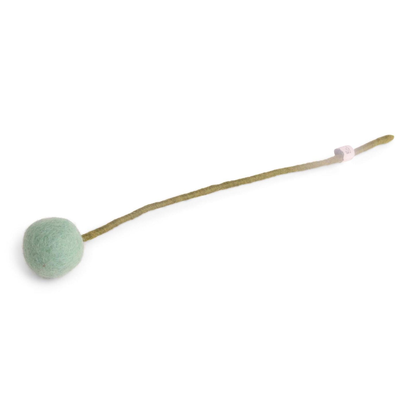 Gry & Sif Flower Stem Beige & Aqua 3cm Bud