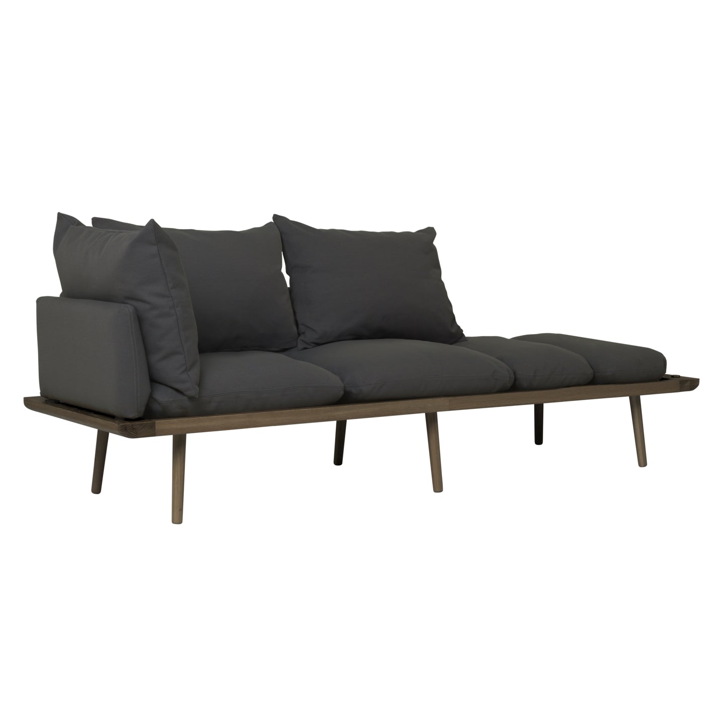 Umage Lounge Around 3 Seater Sofa Dark Oak