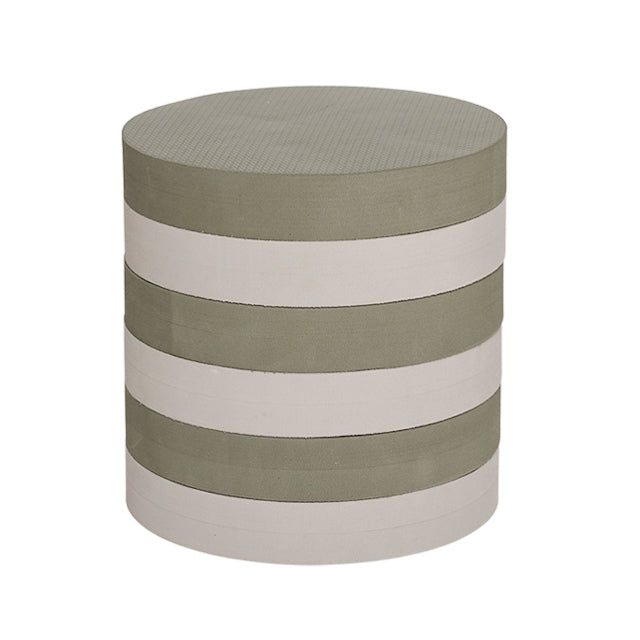 OYOY Iro Foam Stacking Stool olive-clay