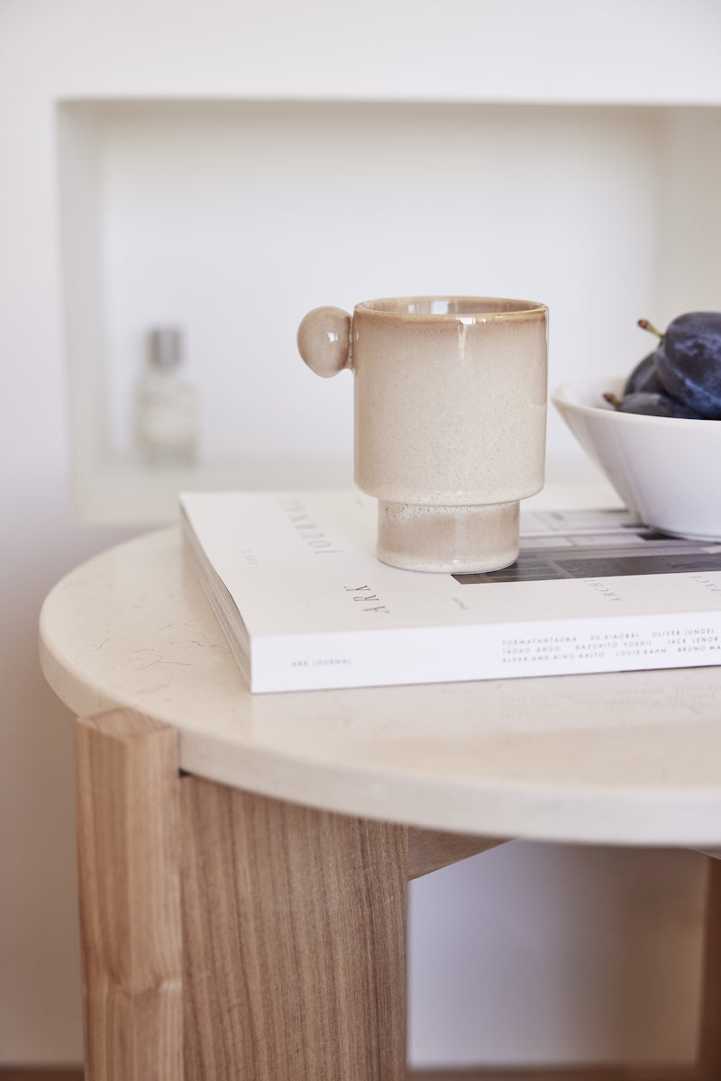 OYOY Lune Marble Coffee Table Small