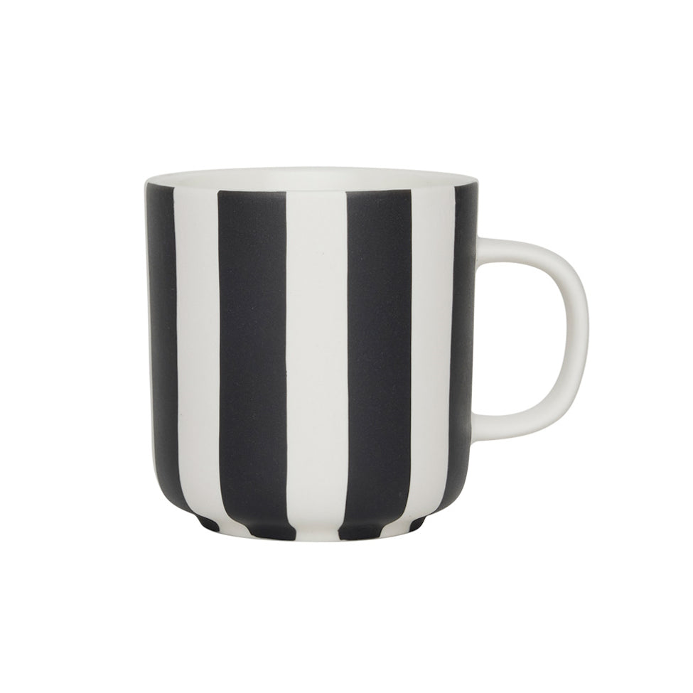 OYOY Toppu Mug white-black