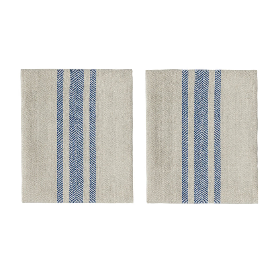 OYOY Linu Napkin Blue 2pack