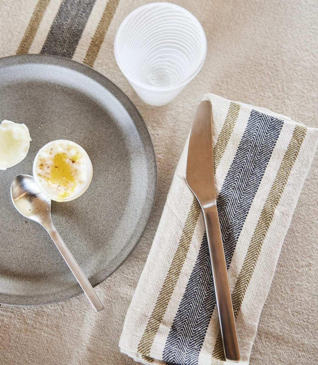 OYOY Linu Napkin Black 2pack