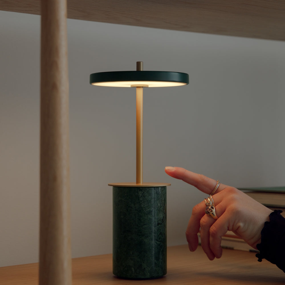 Asteria Move Mini Table Lamp Marble Green