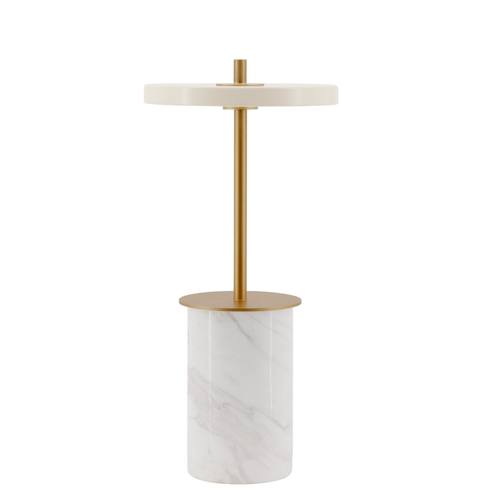 Asteria Move Mini Table Lamp Marble White