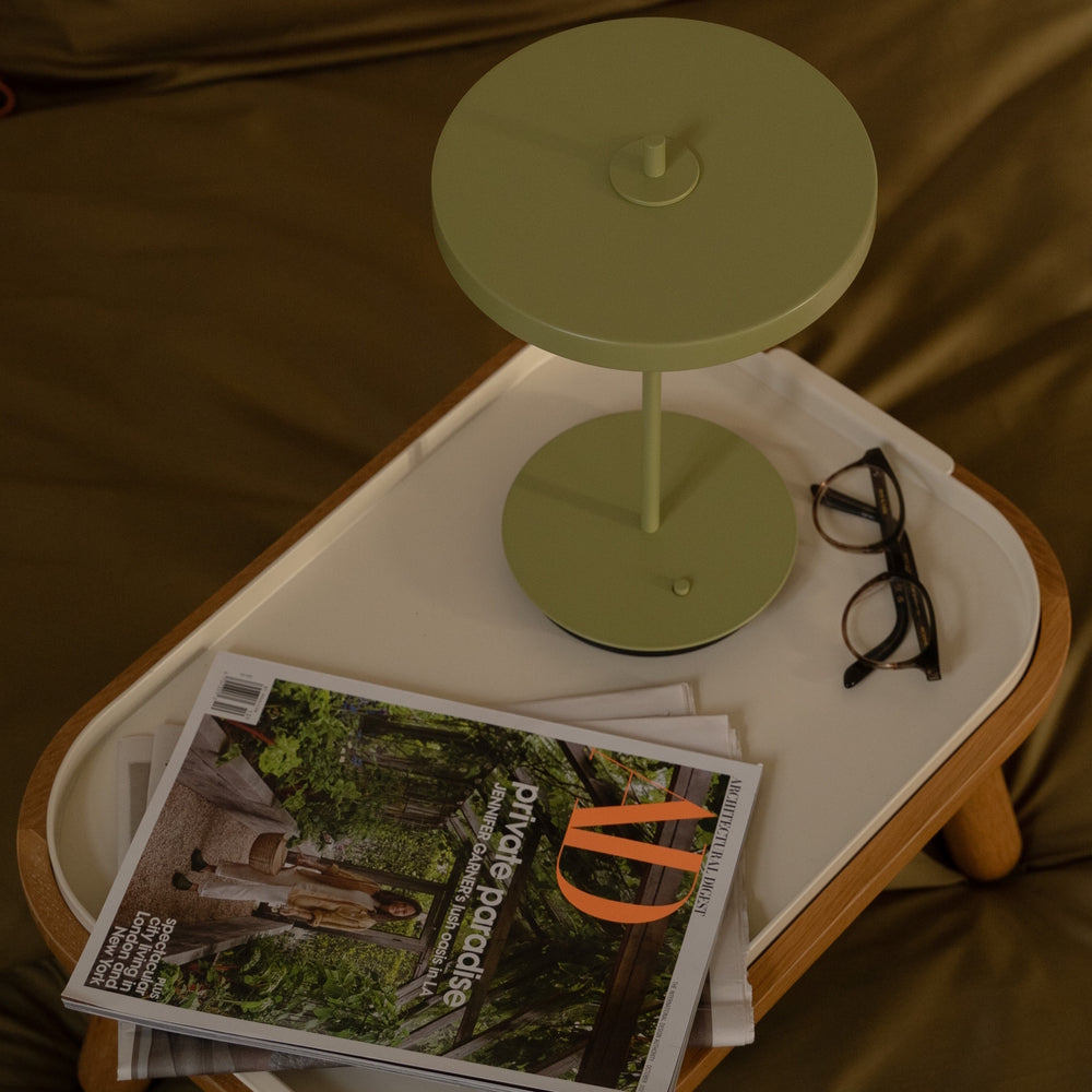 Umage Asteria Move Table Lamp Monochrome Leaf
