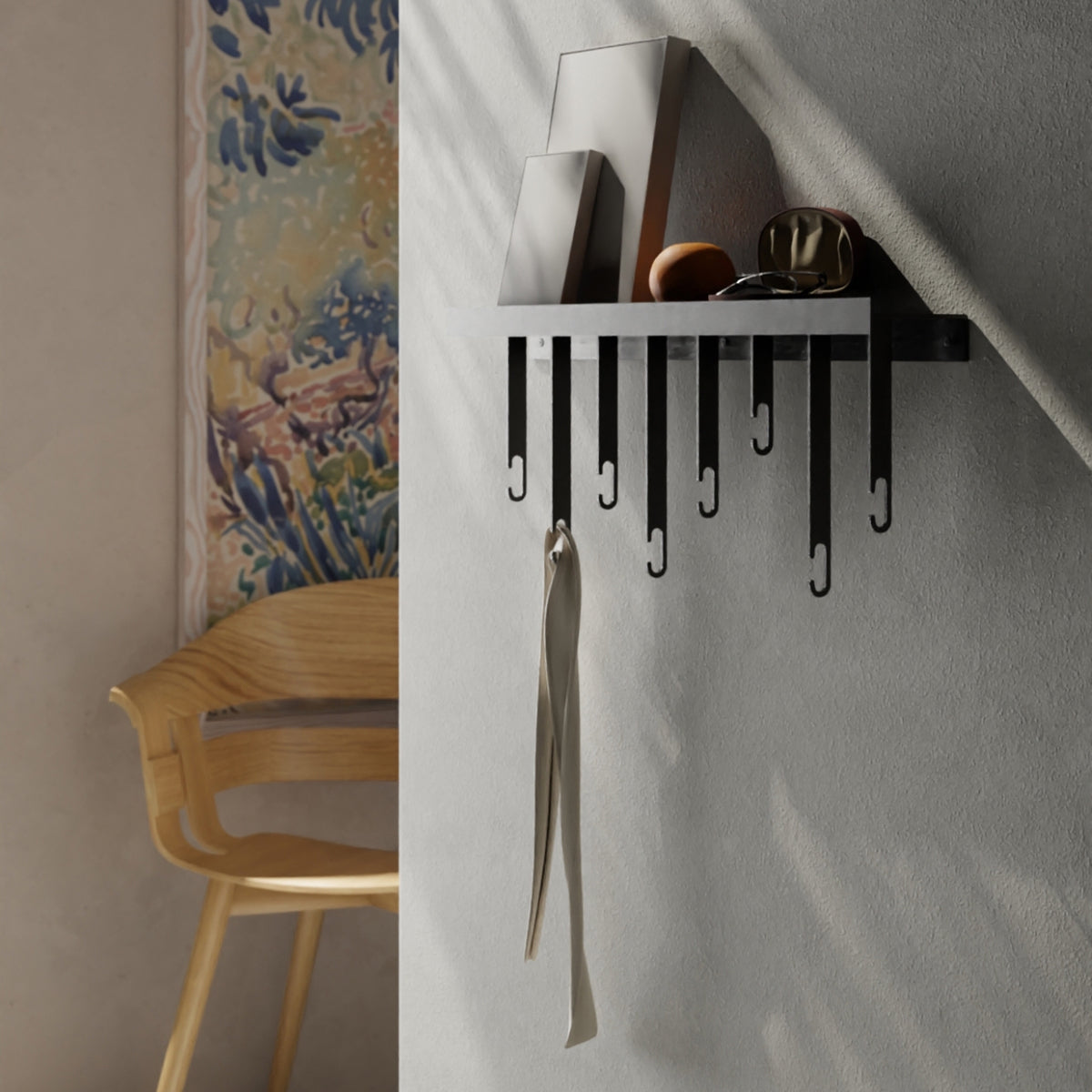 Design House Stockholm Atelje Wall Hanger Black