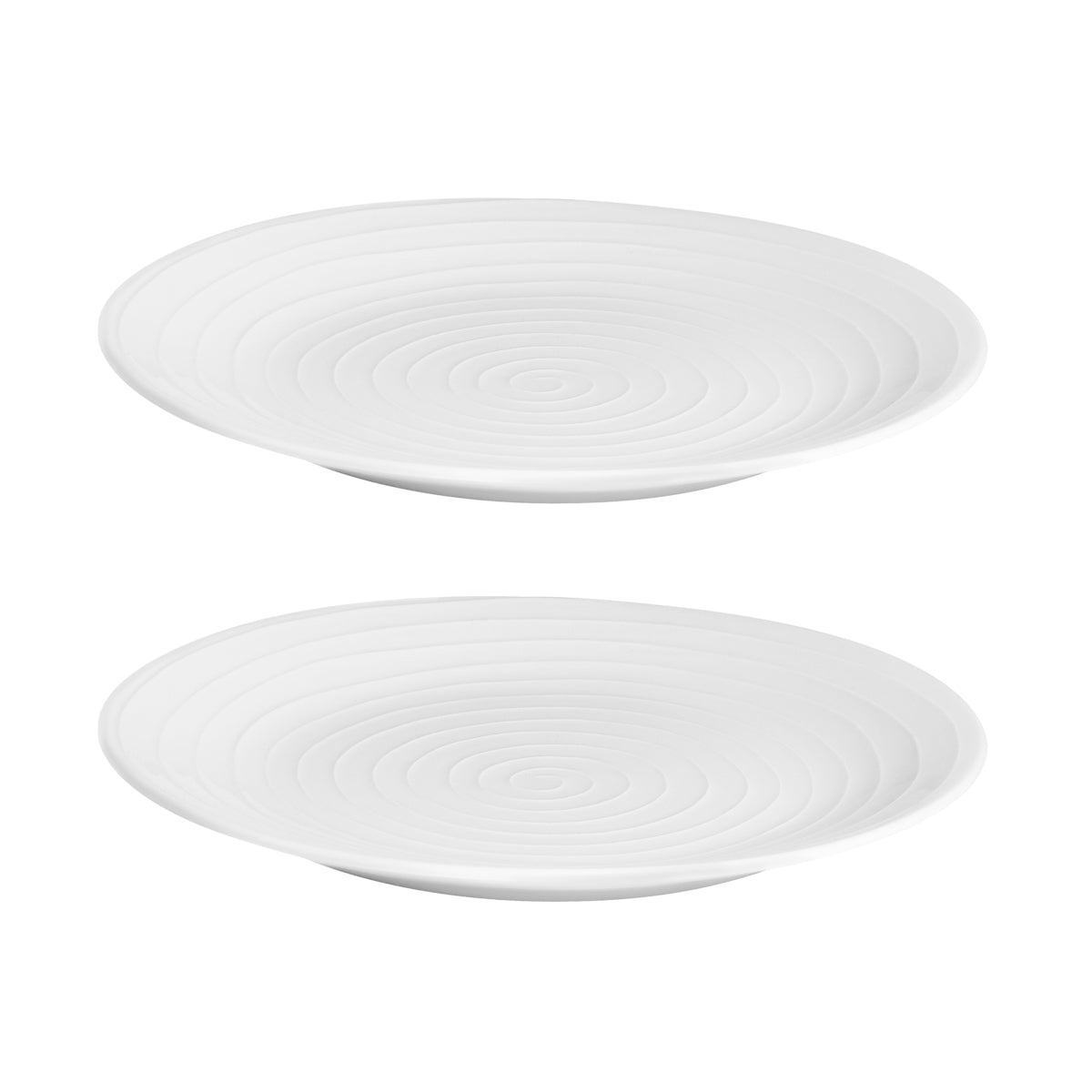 Design House Stockholm Blond Dinner Plate 28cm White Stripe 2pk