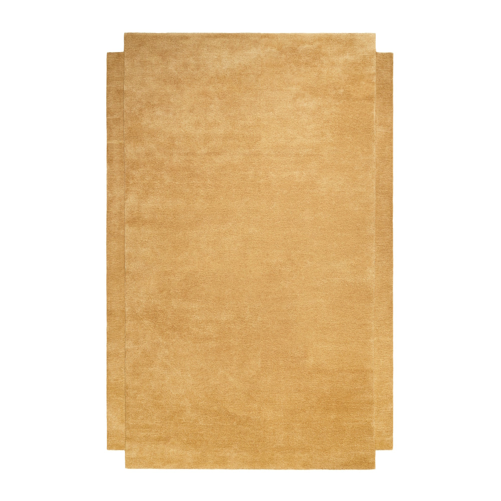 Design House Stockholm Level Wool Rug Yellow Ochre 200x300