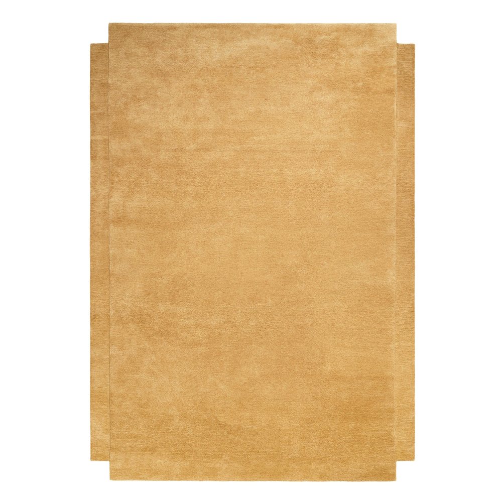Design House Stockholm Level Wool Rug Yellow Ochre 250x350