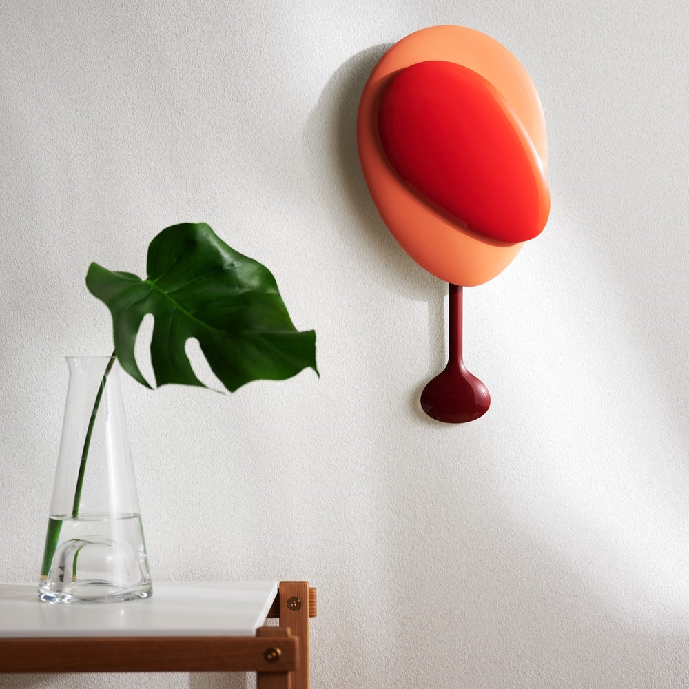 Design House Stockholm Mellow Clock Red