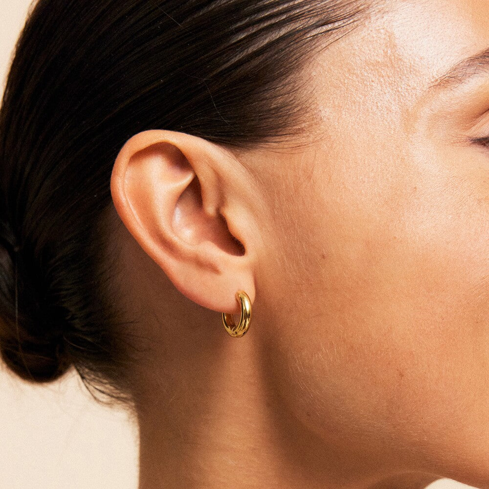 Edblad Chunky Hoops S Gold