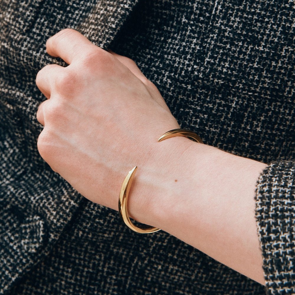 Edblad Crest Bangle Gold