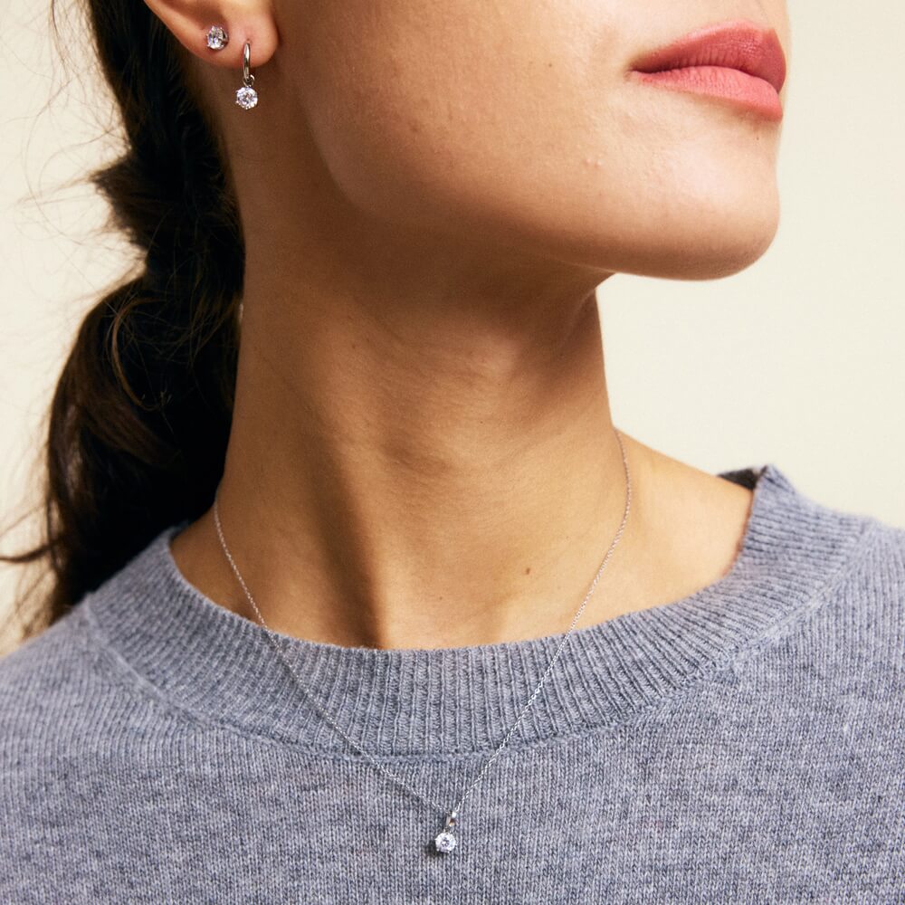 Edblad Crown Necklace Steel