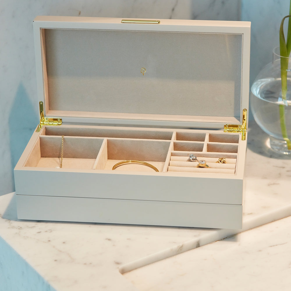 Edblad Jewellery Box L Light Clay Gold