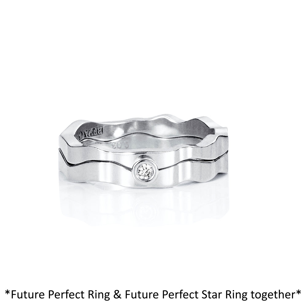 Efva Attling Future Perfect Star Ring White Gold
