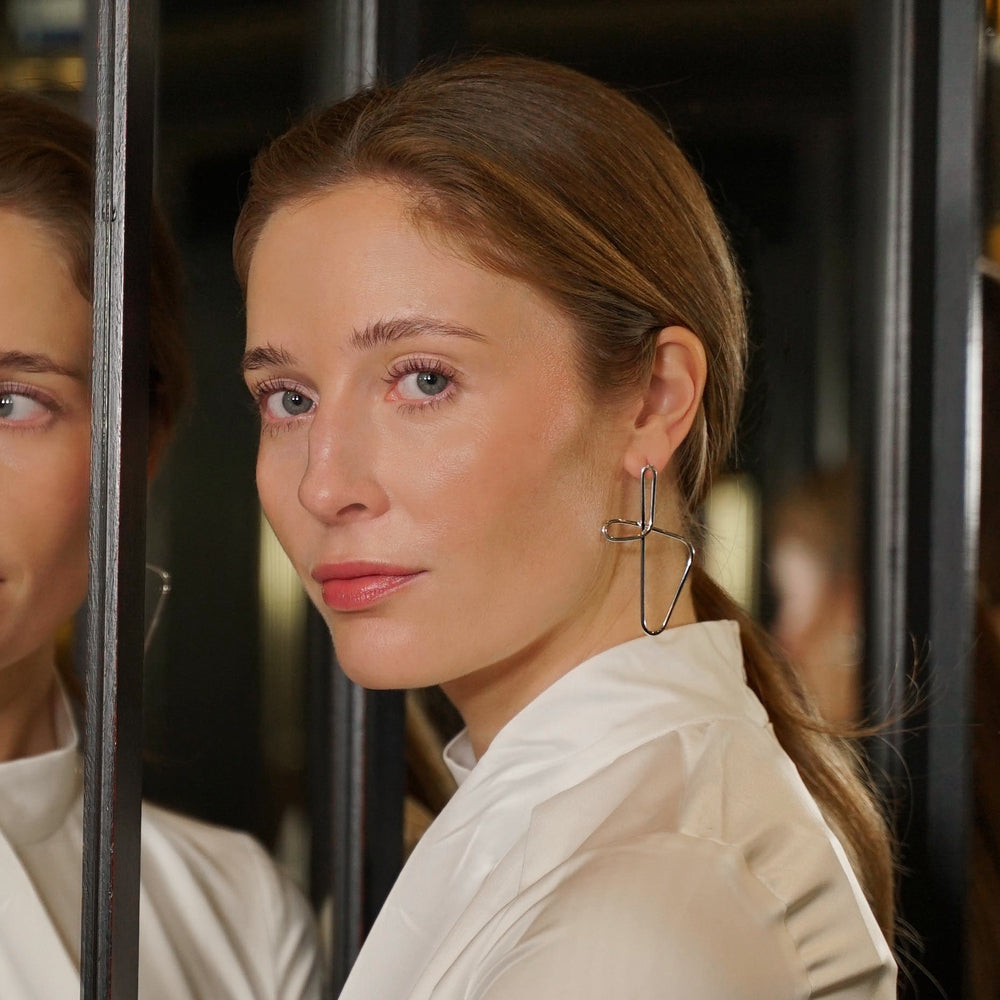 Efva Attling Intersection Earrings