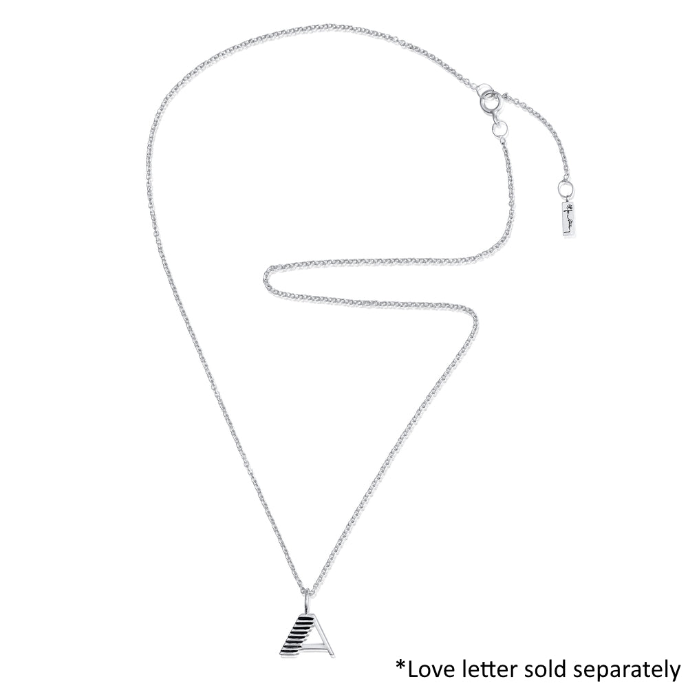 Efva Attling Link Chain Silver 0.4mm