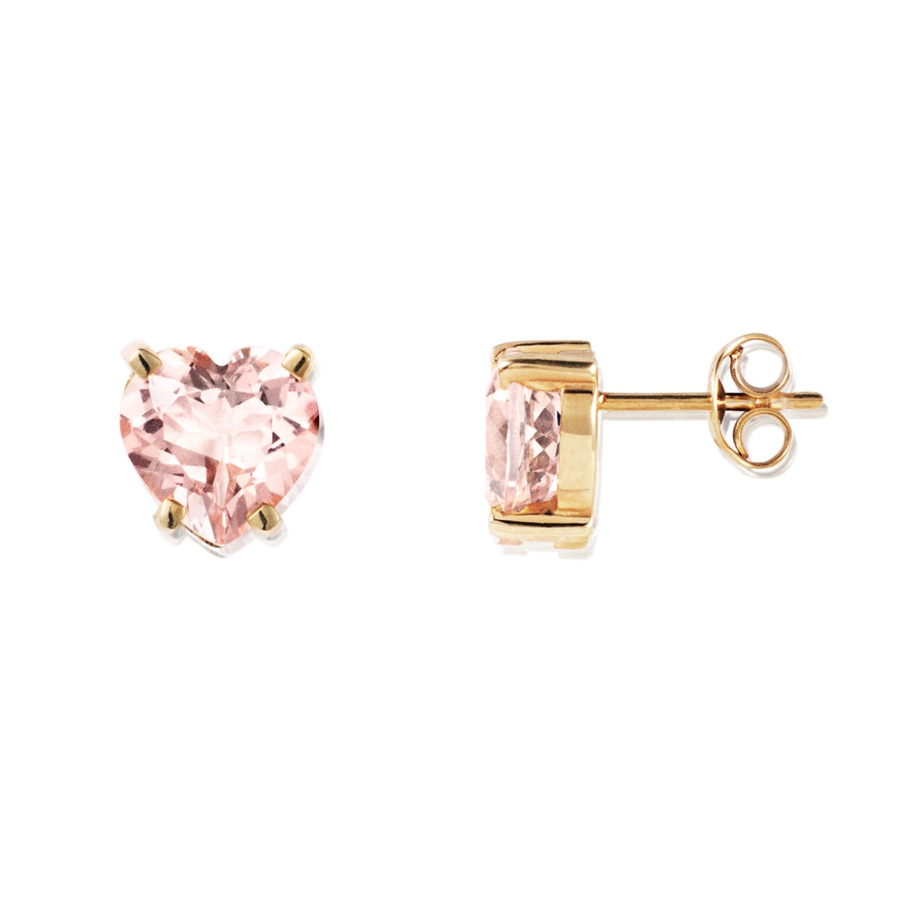 Efva Attling Lovely Heart Earrings Gold