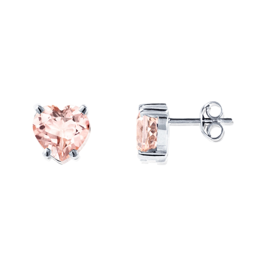 Efva Attling Lovely Heart Earrings White Gold