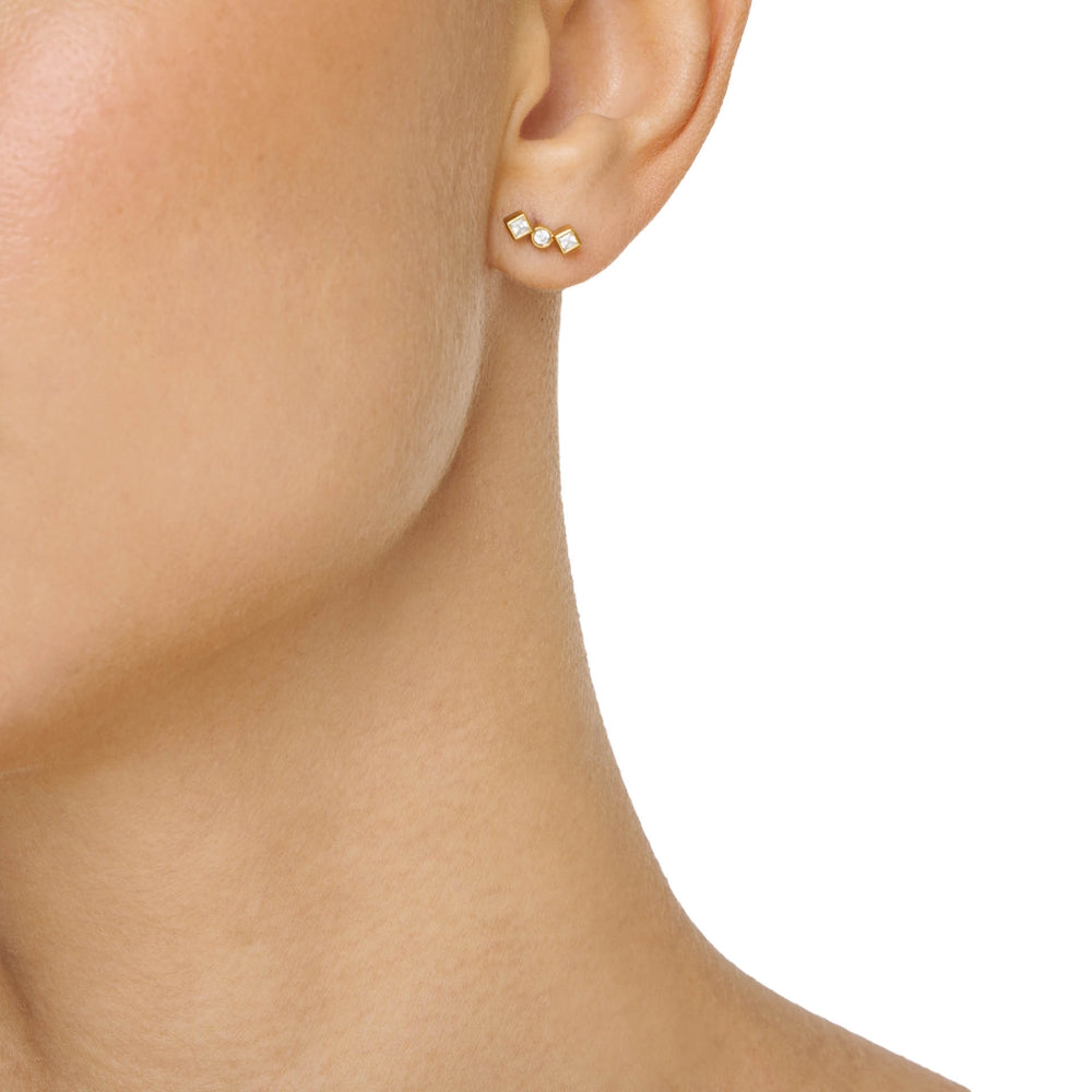 Efva Attling Twinkle Studs Gold