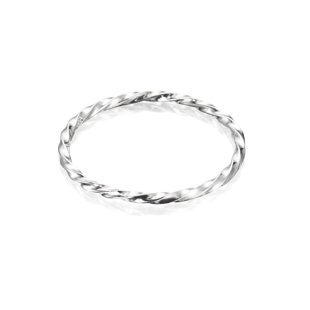Efva Attling Twisted Orbit Plain Ring