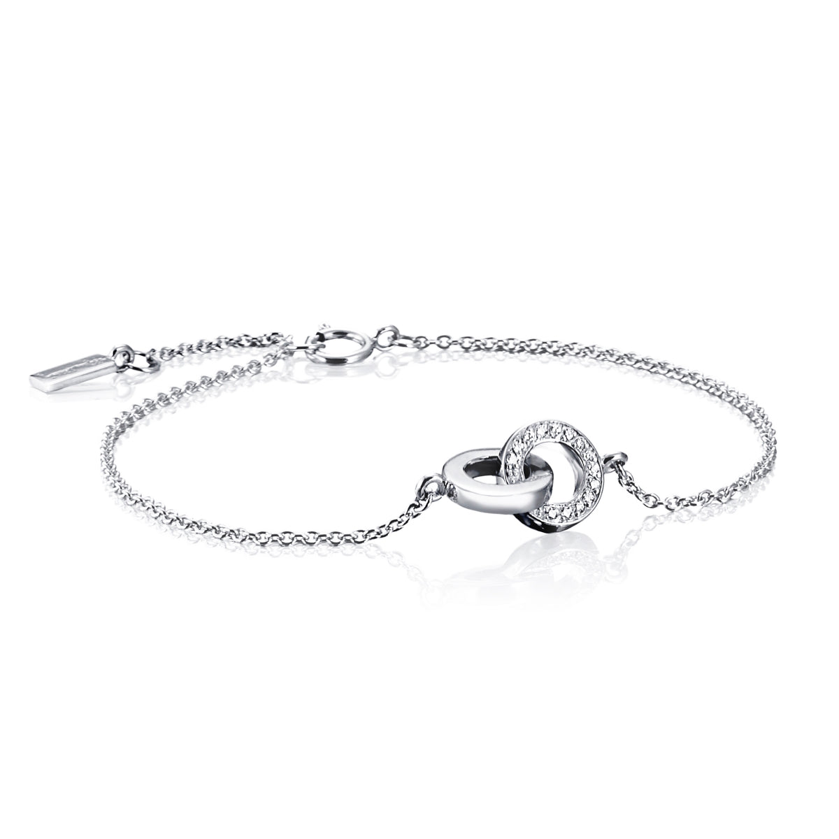 Efva Attling You & Me Bracelet White Gold