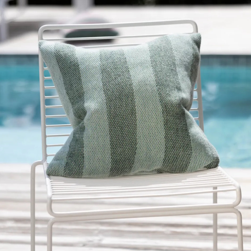 Ekelund Vilma Blue-Green Organic Cotton Cushion Cover