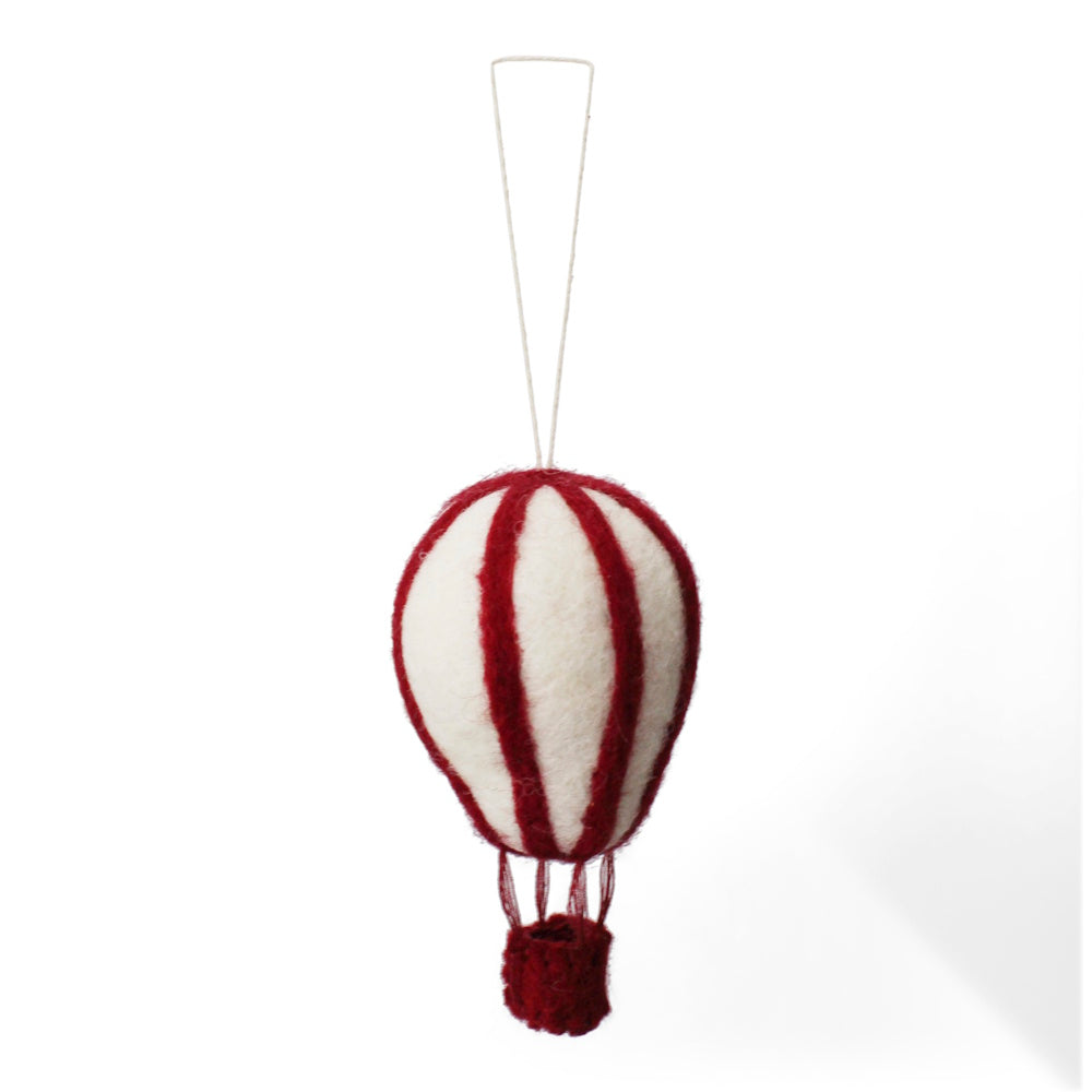Gry & Sif Air Balloon Felt Decoration