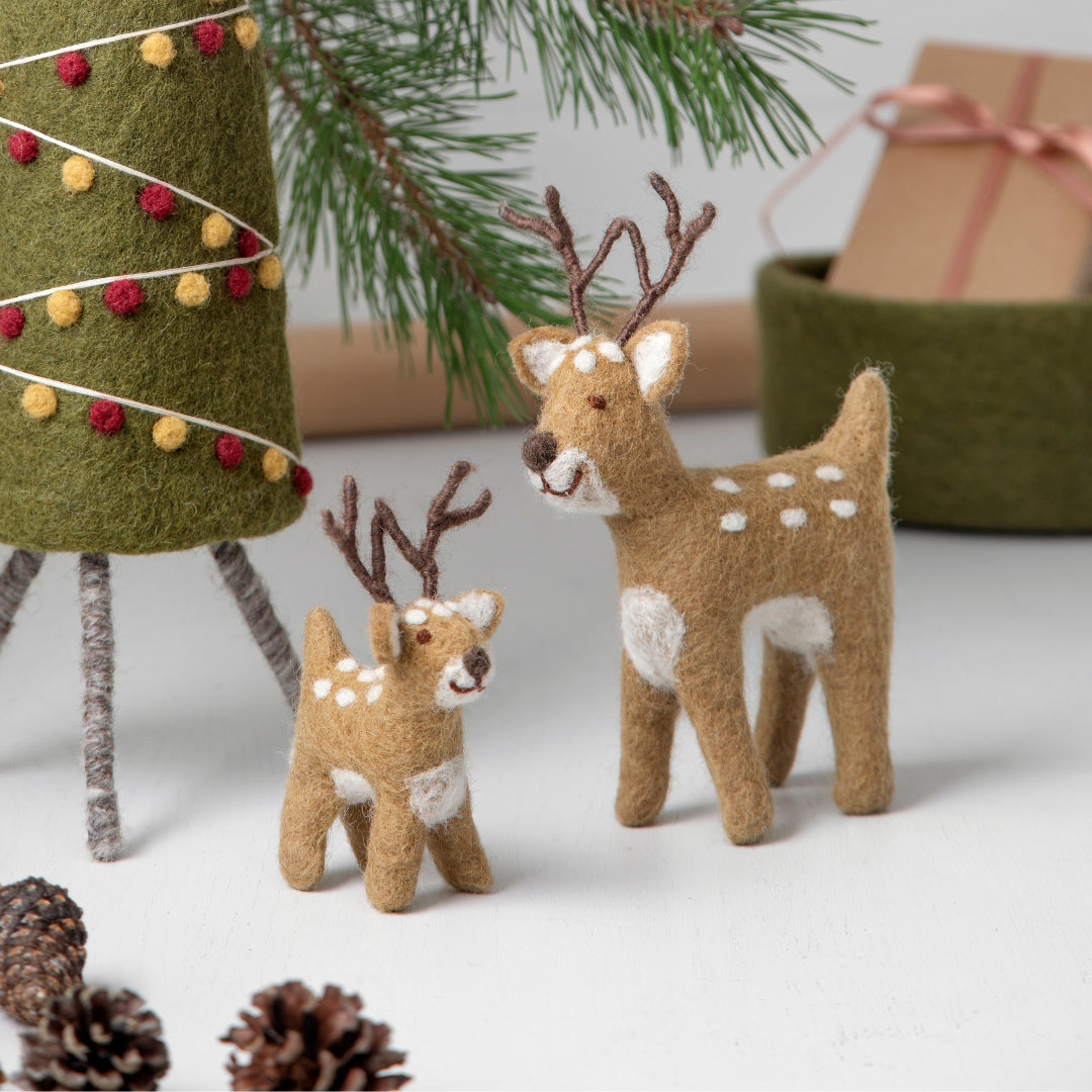 Gry & Sif Cute Deer Brown