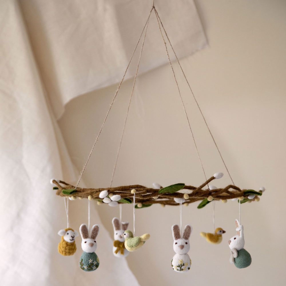 Gry & Sif Small Bunny Bow Ornaments