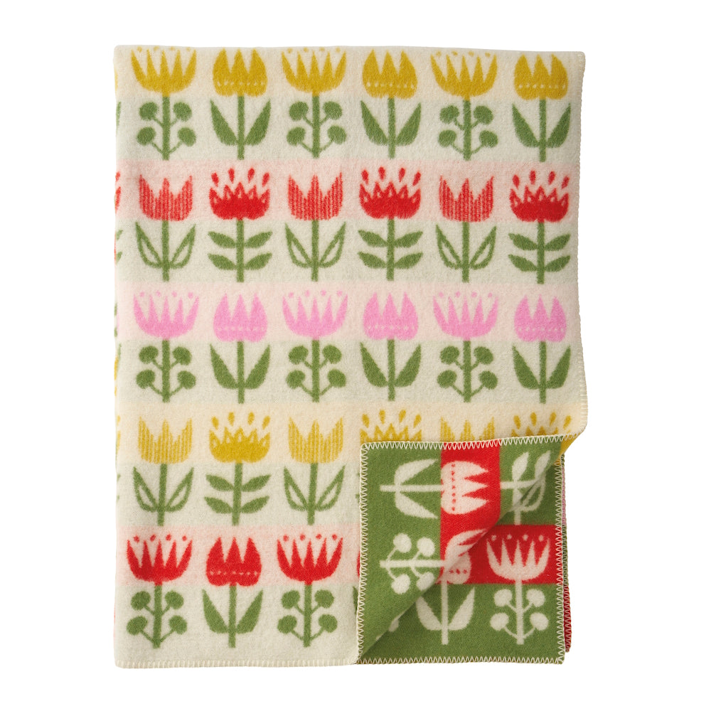 Klippan Tulip Wool Blanket Multi