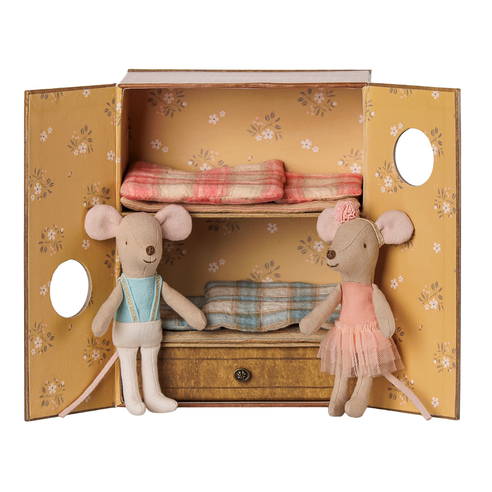 Maileg Ballet Mice in Dance Studio Little Sister and Brother 2026