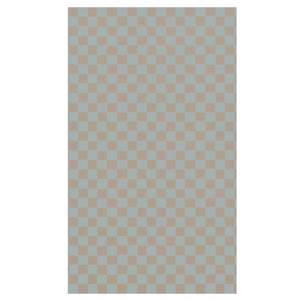 Maileg Gift Wrap 200m Checker Petrol