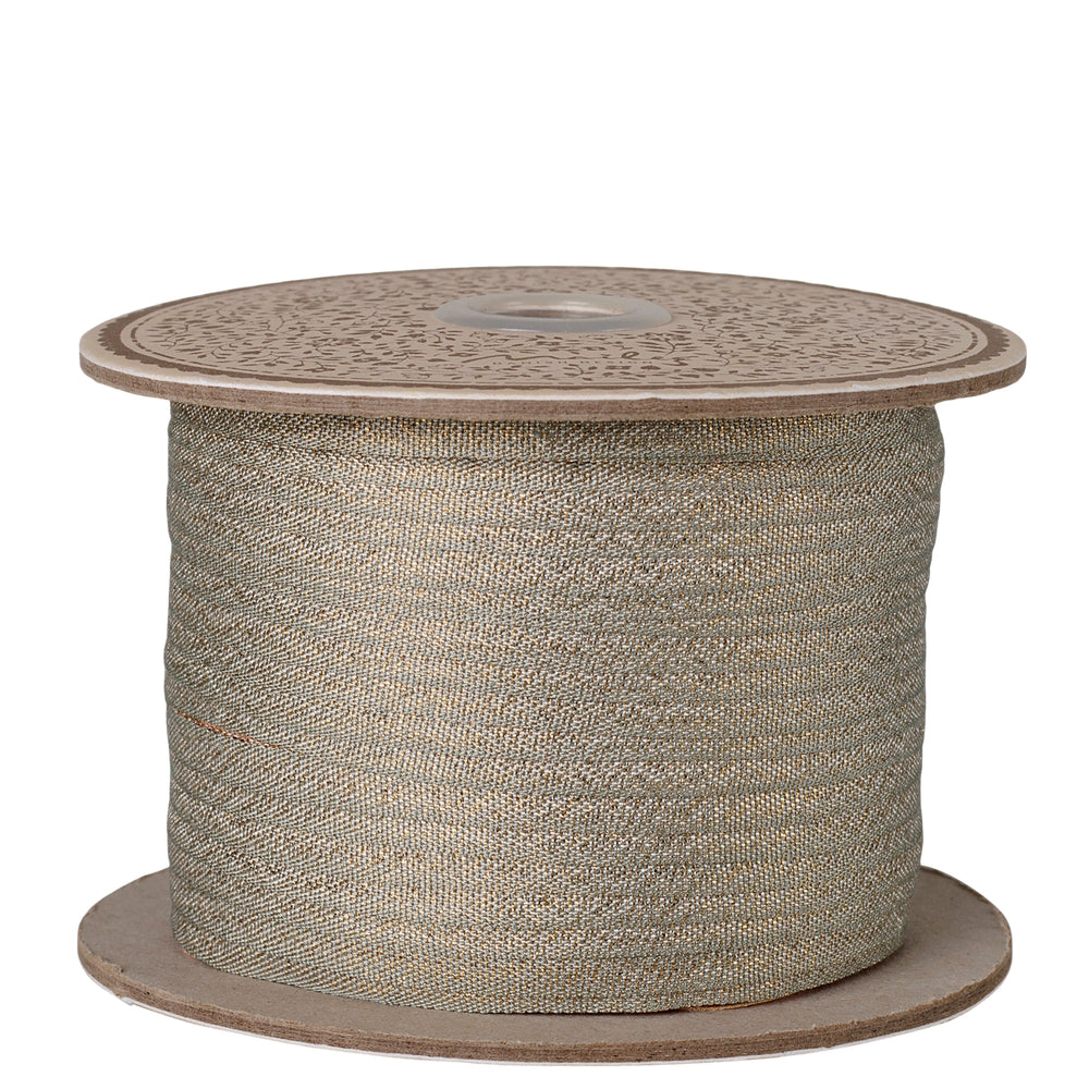 Maileg Ribbon 200m Mint-Gold