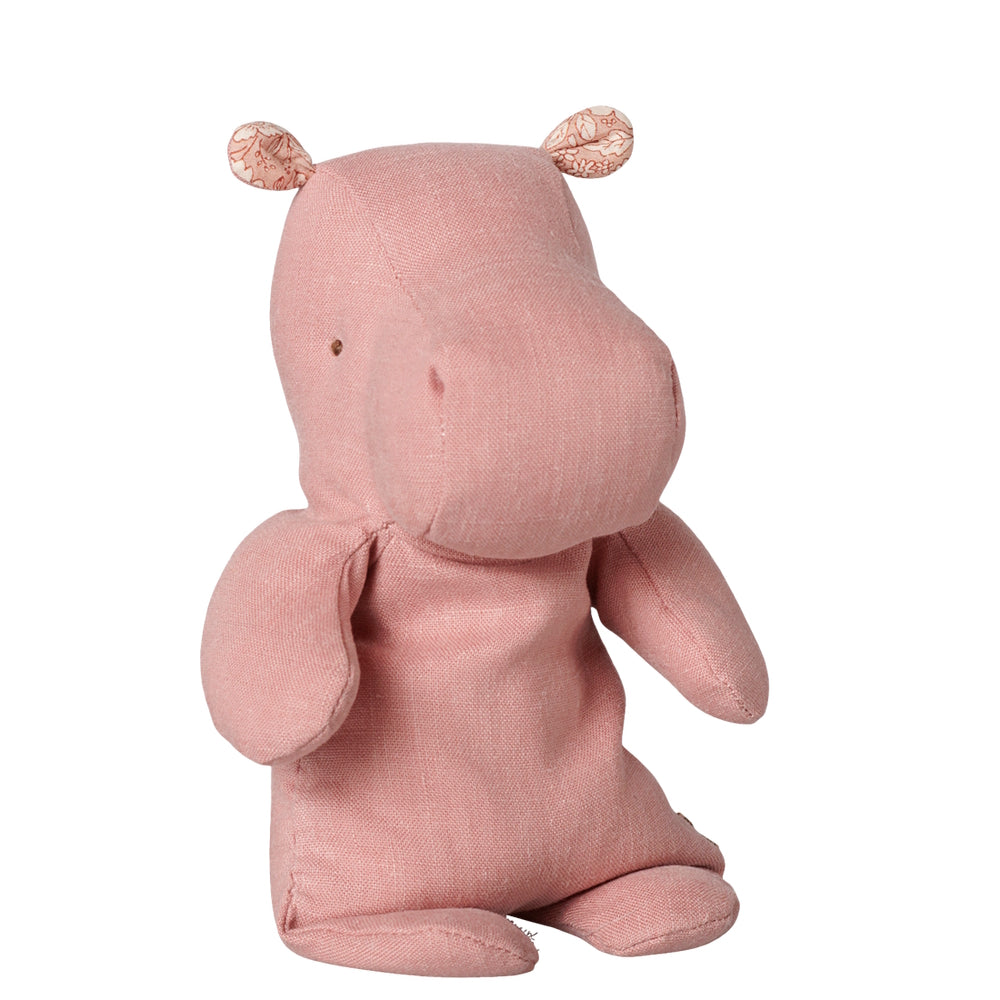 Maileg Safari Friends Hippo Small Soft Rose