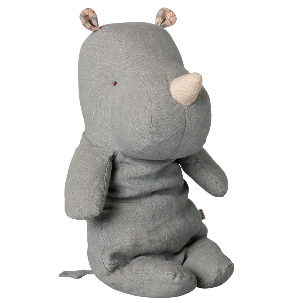 Maileg Safari Friends Rhino Medium Vintage Blue