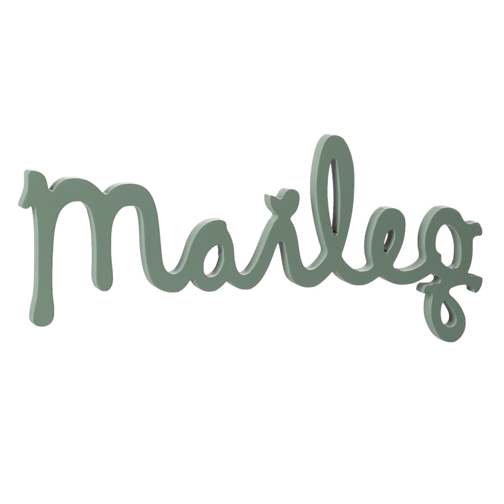 Maileg Wooden Logo Mint