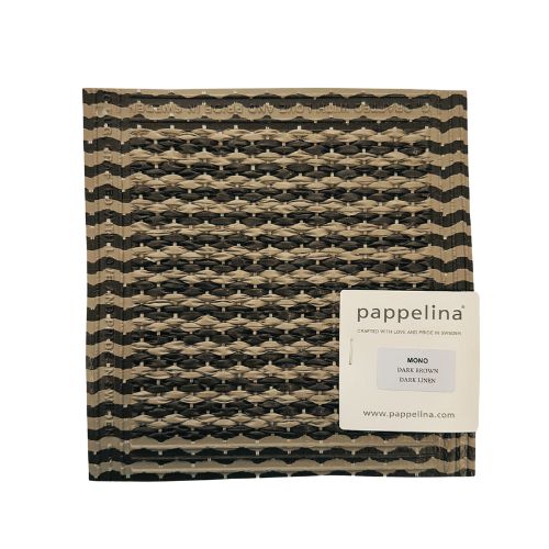 Pappelina_Rug_Mono_Dark_Brown_Sample