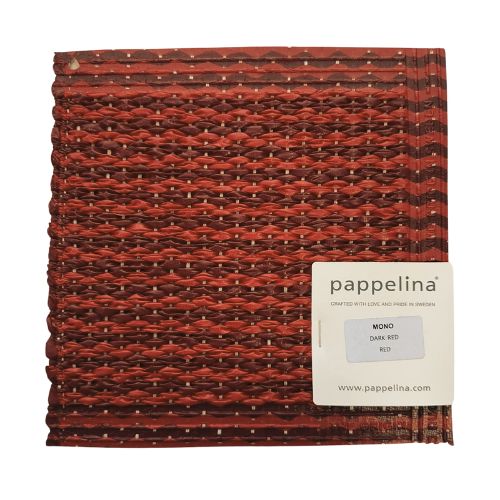 Pappelina Rug Mono Dark Red