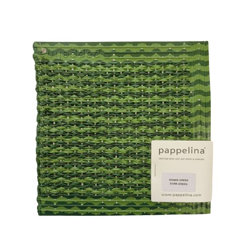 Pappelina_Rug_Mono_Grass_Green_Sample