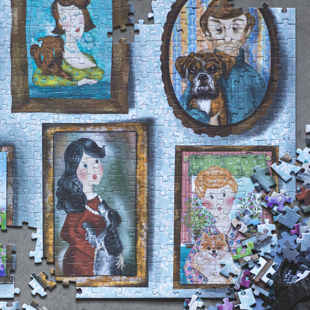 Naasgransgarden Dog Puzzle 500pcs