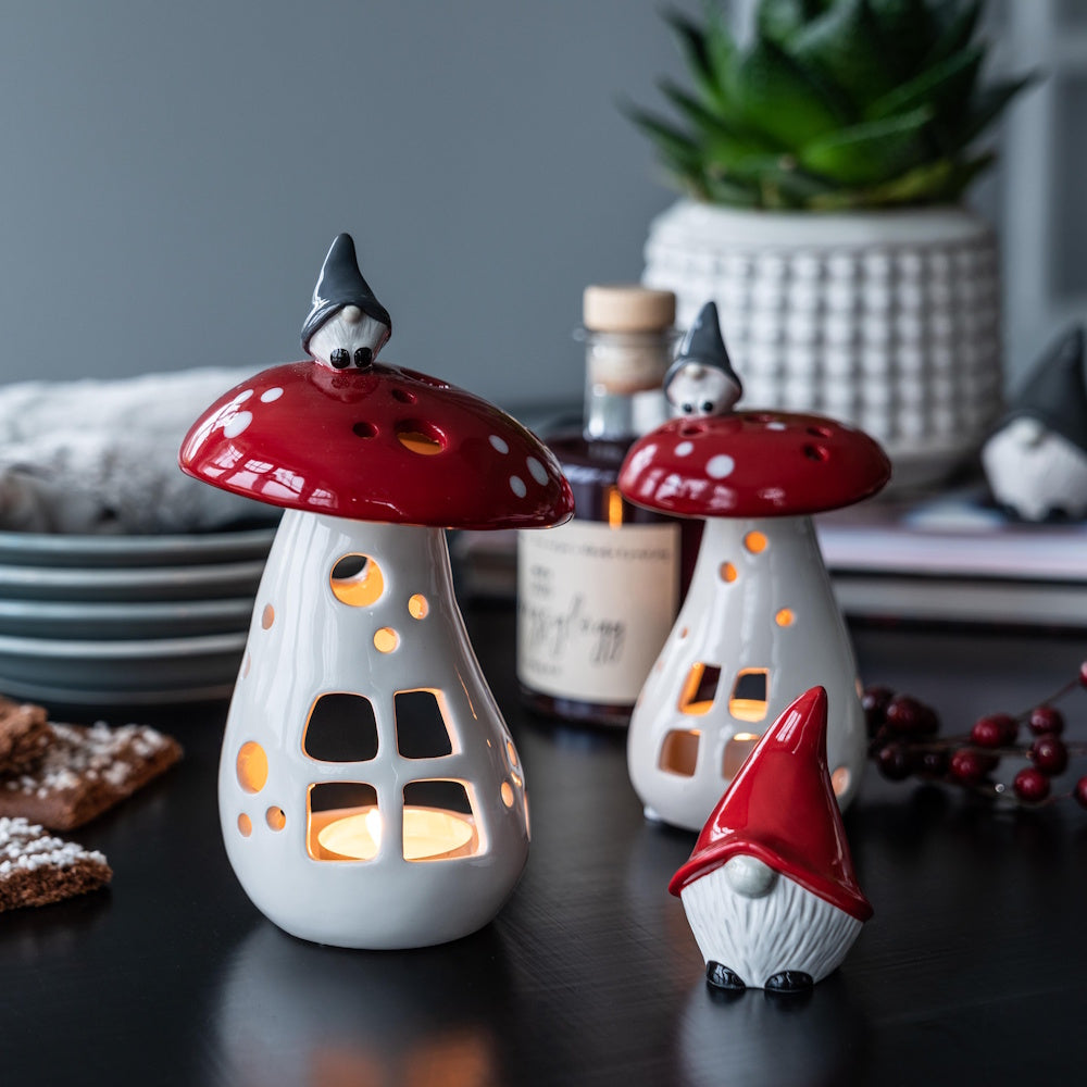 Naasgransgarden Gnome Mushroom Lantern 14cm