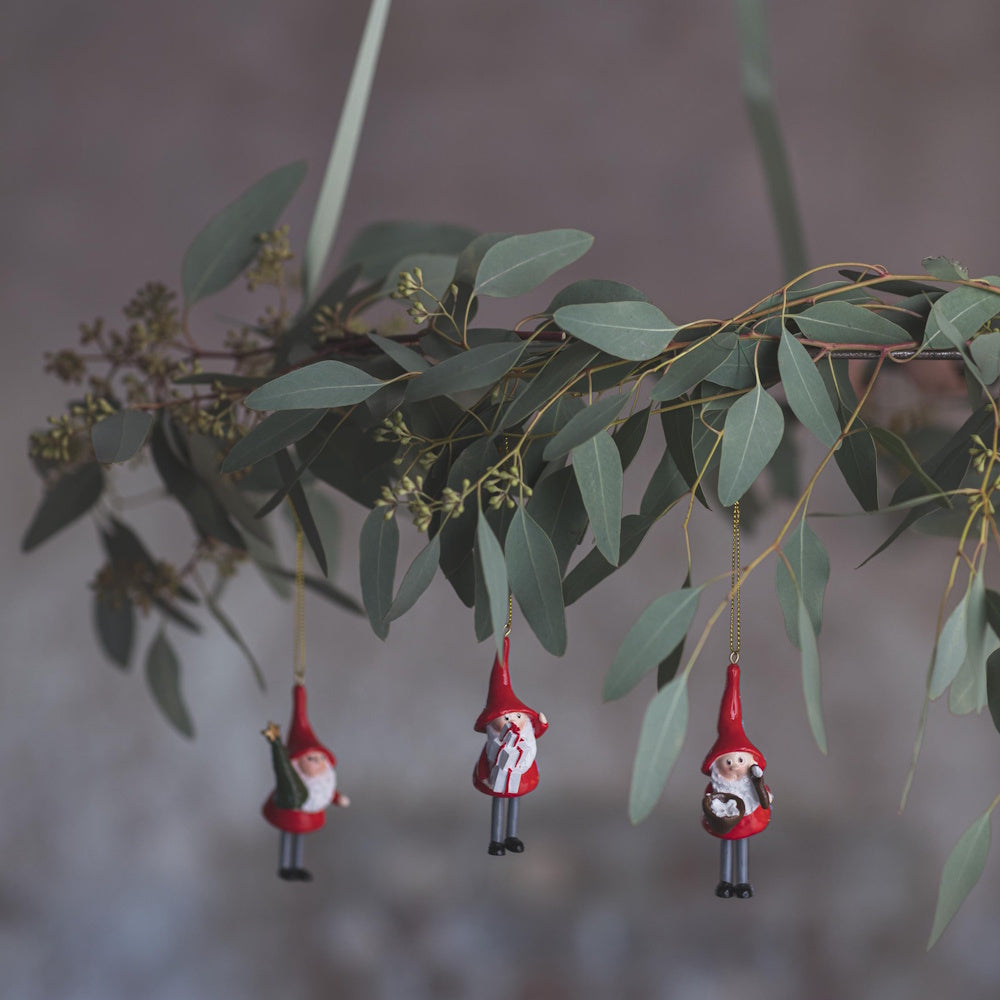 Naasgransgarden Santa Tomtesson Hanging Decorations