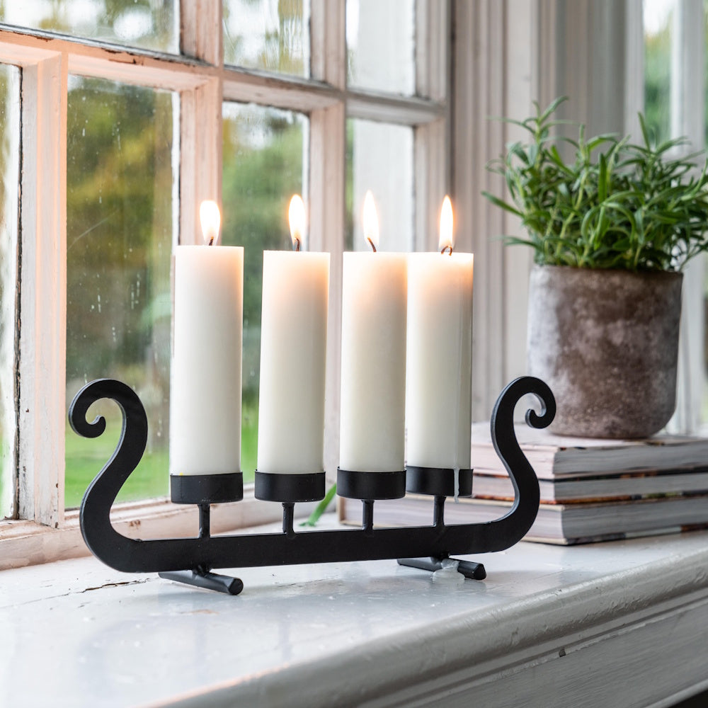 Naasgransgarden Viking Ship Candleholder